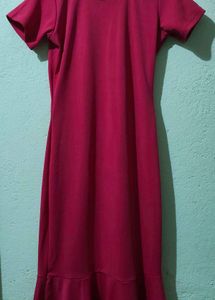 Red Midi Dress