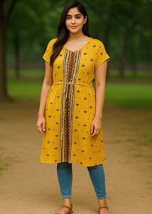 Boho Print Dress