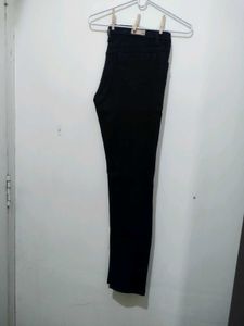 Coaster Pencil Tapered Skinny Fit Black Denim Jean