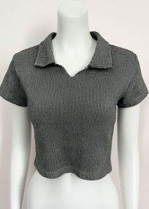Striped Crop Top