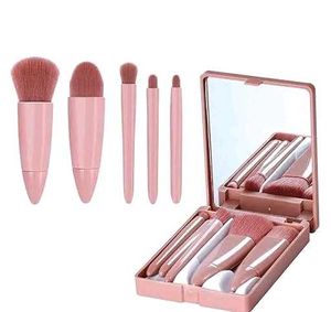 professional 5 in 1 small mini makeup brush kit
