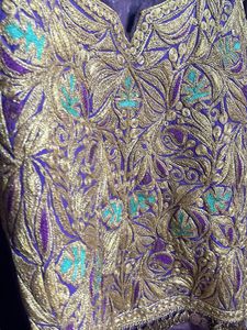 Pure Kashmiri Tilla Work Suit For 4500 Rupees Fix