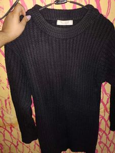 Long Black Sweater