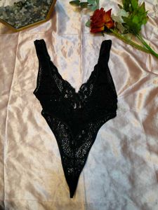 Black Lace Bodysuit