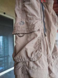 Polyster Convertible Cargo Trekking Pants