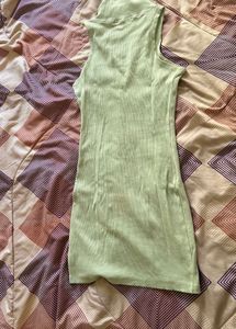 Side Cut Collar Dress