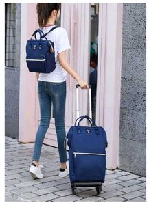 Mother Rolling Backpack  2 Piece Set