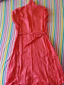 A Outdoorsy Chic Pink Dress Girly Y2k Korean
