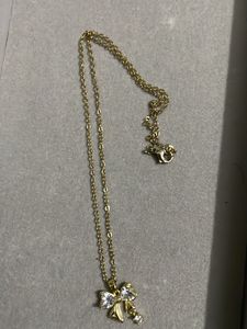 Bow Anti Tarnish Necklace