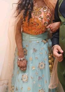 Embroidered Lehenga Choli Set