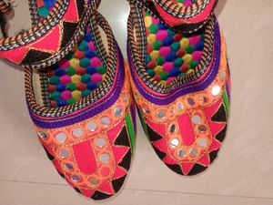 Brand new Colorful Rajasthani juti