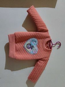 Cute Quilted Girls Sweatshirt