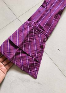 Purple Full Sleeves Shirt For Girl