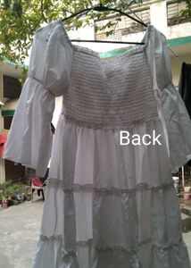 White Flowy Dress 🦢