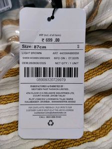 Striped Tank maxi dress - New with Tag