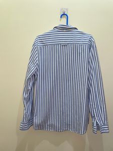 Striped Button-Down Shirt