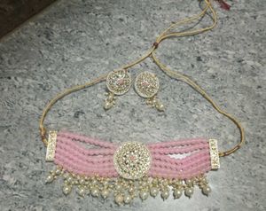 Pink  Necklace