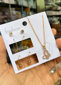 Golden Jewellery Set For Women