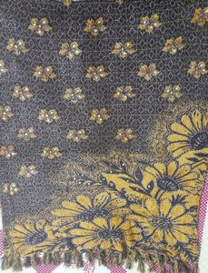 Fancy Warm Shawl With Beads Work