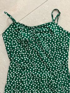 Green Floral Sundress