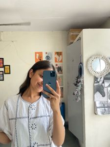 White Summer Top