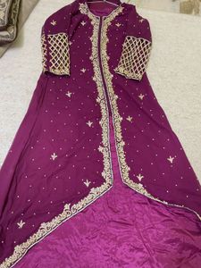 Diamond Work Suit Heavy Tail Updown Shrug