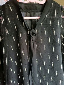 Formal Black Top For Office Use