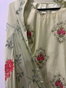 Pista Green Pant Suit Set