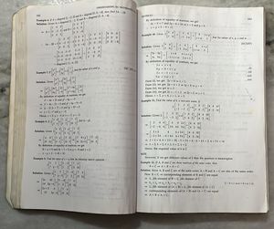 Maths ISC Class 12th Volume 1