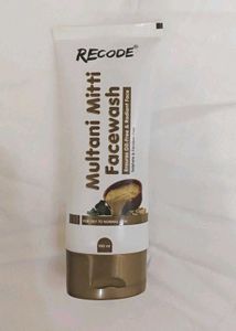 RECODE Multani Mitti Facewash - Oil-Free &amp; Radiant