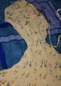 Light Yellow Cinched Top