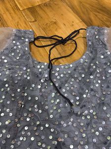 Sparkly Silver Ethnic Kurta