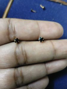 Cute Black Stud Earrings