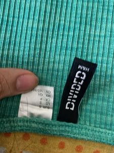 Ribbed Long Sleeve Crop Top