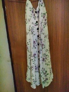 White Floral Dress