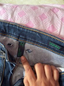 Dark Blue Denim Jeans