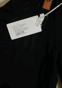 Black Wide High Cargo Jeans