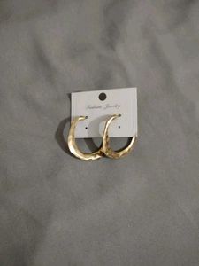Antitarnish Gold Hoop Earring