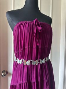 Purple Tiered Dress/Skirt