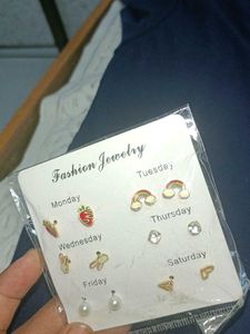 Earring Set - Days of the Week