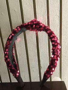 Pink Sequin Headband