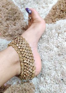 Gold Anklets