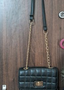 Black Party Wear Sling Bag