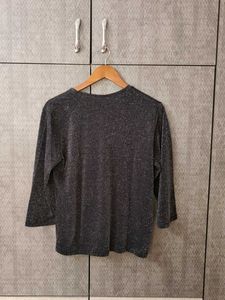 Black Party Wear Top