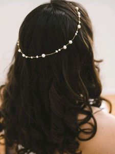 Korean Pearl Hair Crown