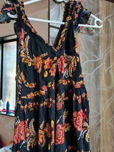 Floral Print Maxi Dress