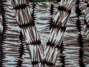 Patterned V-Neck Top