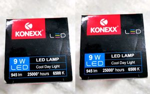KONEXX Led Bulb 💡 9 W