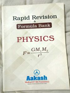 Aakash Rapid Revision Books