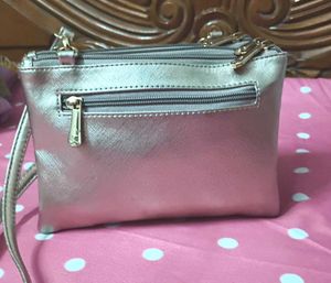 Mochi Metallic Sling Bag